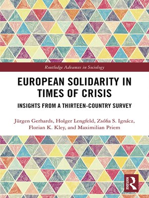 cover image of European Solidarity in Times of Crisis